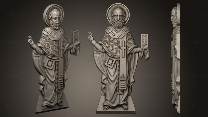 3D модель Святой Николай (STL)